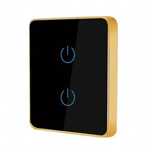 Certification CE CB Zigbee Commutateur intelligent Commutateur sans fil WiFi avec cadre en métal Commutateur tactile WiFi intelligent - Product Image 3