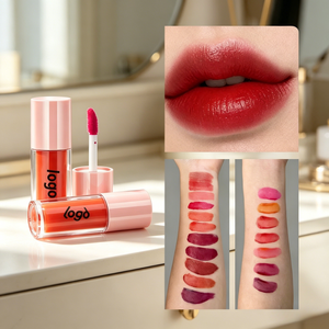 Tinte Labial y para Mejillas de Marca Privada, 2 <span class=keywords><strong>en</strong></span> 1, Tinte Labial de Larga Duración a Base de Agua, Rubor Líquido No Pegajoso para Todos <span class=keywords><strong>los</strong></span> Tonos de Piel - Product Image 6