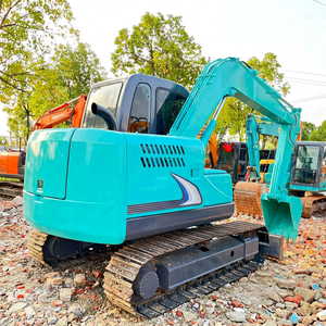 รถขุดตีนตะขาบ Shengang SK75 มือสอง พร้อมหัวเจาะไฮดรอลิก 7.5 ตัน และบอร์ดดันดิน มีสินค้าในสต็อก - Product Image 1
