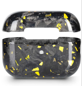 Nueva Funda de Fibra de Carbono Forjada para Apple <span class=keywords><strong>Airpods</strong></span> Pro/PRO 2/PRO 3/3/4 Negro/Gris/Dorado/Verde/Rojo/Morado - Product Image 5