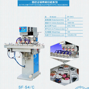 Nhà Sản Xuất Máy In <span class=keywords><strong>Pad</strong></span> Thùng Bút Bán Tự Động OEM Máy In <span class=keywords><strong>Pad</strong></span> 4 Màu - Product Image 2