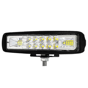 Feux auxiliaires pour motos, feux antibrouillard pour vélo, faisceau haut/bas intégré, projecteur étanche à 16 LED - Product Image 5