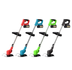 Petite tondeuse à gazon domestique 21V à batterie lithium, lame inclinée 4 temps, 3600 tr/min, rechargeable, pour désherbage et coupe d'herbe en jardin - Product Image 2
