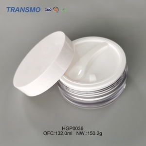Emballage écologique en plastique pour crème pour le cou ou le visage, soin de la peau, pot de crème de 100 ml ou 130 ml avec applicateur - Product Image 6