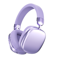 Headphone nirkabel P9 Pro Max, Earphone Universal Headset Gaming tahan air olahraga Max dengan mikrofon suara Stereo