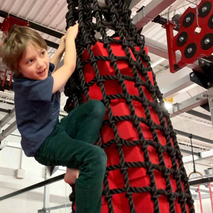 Parc de fitness pour enfants, parc de jeux, parcours d'obstacles <span class=keywords><strong>American</strong></span> <span class=keywords><strong>Ninja</strong></span>, défi, escalade, filet de chargement, sacs <span class=keywords><strong>Ninja</strong></span>, filet de tubes en mousse souple - Product Image 6