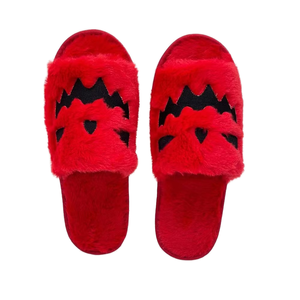 OEM Halloween Devil per pantofole da donna Retro morbido morbido leggero antiscivolo per interni ed esterni per l'inverno - Product Image 4