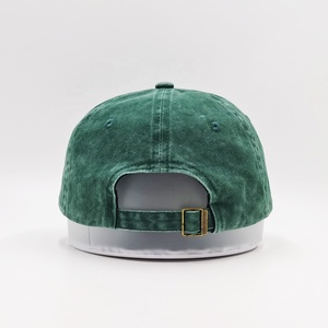 Wholesale Blank Vintage Unstructured Baseball Caps Custom 3D Embroidery Logo 6 Panel Washed Cotton Distressed <strong>Dad</strong> <strong>Hats</strong> - Product Image 5