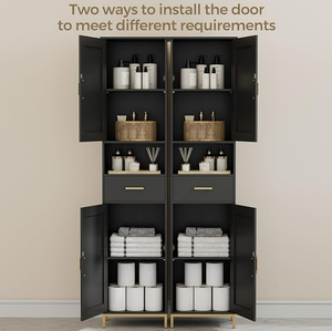 Mueble de Baño Moderno y Lujoso, Resistente al Agua, de Pie, Estrecho, <span class=keywords><strong>para</strong></span> Dormitorio y Sala de Estar - Product Image 5