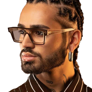 <span class=keywords><strong>ADE</strong></span> Wu แว่นตาออพติคอล TR90เจลลี่ KDD5202ใสกรอบสี่เหลี่ยมสองสีใสแว่นตาคอมพิวเตอร์กันแสงสีฟ้า - Product Image 2