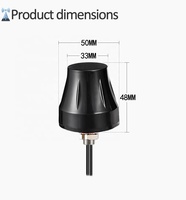 Antenne combinée verticale murale en forme de dôme, étanche, type champignon, LTE 4G GPS pour la gestion de flotte