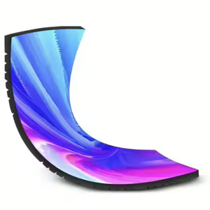 Độ Sáng Cao Trong Nhà Linh Hoạt P4 Cong LED Hiển Thị Tường 320*160Mm Tùy Chỉnh Cột Màn Hình Quảng Cáo HD Video Trung Quốc Đường Phố - Product Image 6