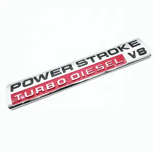 New Super Duty Power Stroke Turbo Diesel V8 Emblems For 05 -10 F250 F350