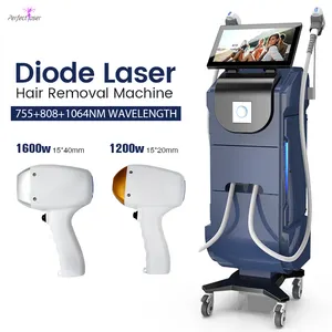 2024 New Permanently Ice Titanium Laser Hair Removal Machine Supplier Professional 3 Wavelength Diode Laser Hair Removal Machine