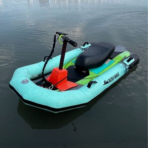 RUSHWAVE Electric Surfboard <b>Inflatable</b> Watercraft With Motor 16in Above For Lakes Rivers Beginner Use - Product Image 2