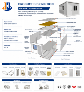 Casa Container Prefabbricata Modulare a Montaggio Rapido, Edificio Portatile per Resort e Alloggi Airbnb - Product Image 6