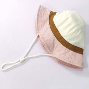 Nouveau chapeau bob bicolore pour enfants, chapeau de soleil pour bébé, chapeau bob pour enfant - Product Image 6