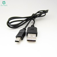 Câble de chargeur de données Mini B 5 broches de haute qualité, câble USB vers Mini USB, câble V3