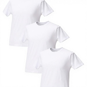 เสื้อยืดคอกลมแขนสั้นทรงโอเวอร์ไซส์แบบถัก  ผ้าโพลีเอสเตอร์ สำหรับผู้ชาย สไตล์ลำลอง สตรีทแวร์ - Product Image 4