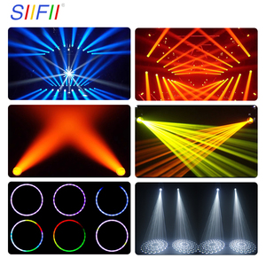 Mini Faro LED Mobile da 295W con Striscia Luminosa per DJ, Discoteche, Matrimoni, Eventi, Feste, Chiese e Illuminazione Scenica - Product Image 2