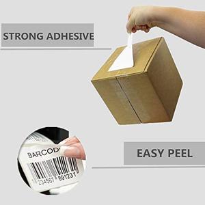 8.5 "x 5.5" nửa tấm tự dính vận chuyển nhãn cho <span class=keywords><strong>laser</strong></span> & máy in phun printersc (100 tờ, 200 nhãn) - Product Image 5