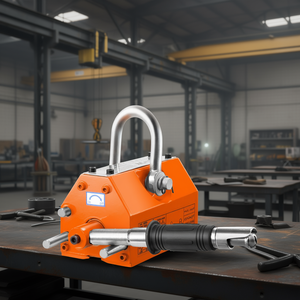 Sollevatore Magnetico al Neodimio per Carichi Pesanti 600 Kg con Fattore di Sicurezza 2.5 per Lavorazione e Riciclaggio dei Metalli - Product Image 2