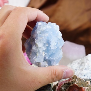 Pietre Grezze di Cristallo Naturale all'Ingrosso, Gemme Non Lucidate, Rubino e Apatite Grezzi per Decorazione o Guarigione - Product Image 5