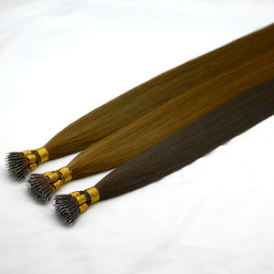Precio <span class=keywords><strong>de</strong></span> fábrica más popular <span class=keywords><strong>Comprar</strong></span> al por mayor U V Fan Y I Flat Tip Keratin European Virgin Remy Nano Ring <span class=keywords><strong>Extensiones</strong></span> <span class=keywords><strong>de</strong></span> cabello humano - Product Image 3