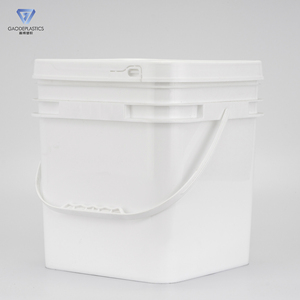 10L Heavy Duty vuông Xô Nhựa với nắp cấp thực phẩm <span class=keywords><strong>container</strong></span> cho công nghiệp chất lỏng & bao bì thực phẩm - Product Image 1