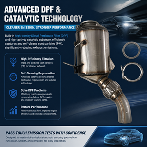 Filtre à particules diesel NEU DPF BM 335D 535D 635D X3 X5 X6 <span class=keywords><strong>3</strong></span>.0SD M57N2 - Product Image 6