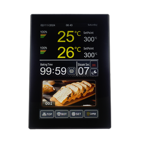 7-inch tùy chỉnh thông minh nhiệt lò điều khiển mk5l20 màn hình cảm ứng lò điều khiển cho bánh vật liệu nhựa ODM - Product Image 1