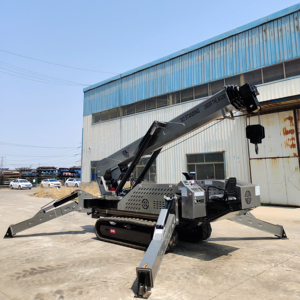 Công suất kép 20m Spider <span class=keywords><strong>Crane</strong></span> Telescopic Boom Lift 360 ° xoay tải cao công suất <span class=keywords><strong>10t</strong></span> Cần Cẩu Bánh Xích - Product Image 6