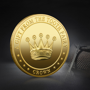 Prezzo di fabbrica fatina dei denti monete d'oro regalo per bambini in metallo moneta commemorativa un cervo - Product Image 6