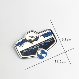 Pegatinas de Metal 3D personalizadas para coche, accesorios de coche <span class=keywords><strong>ARCTIC</strong></span> Commander Compass Patriot, emblema, insignia de estilo para <span class=keywords><strong>Jeep</strong></span> <span class=keywords><strong>Wrangler</strong></span> Cherokee Grand - Product Image 3