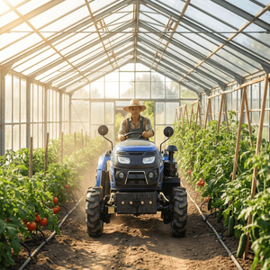 Chinese Tractoren Fabriek produceert energiezuinige, milieuvriendelijke 4WD 40PK tuintractoren voor de landbouw - Product Image 6