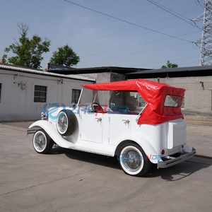 Voiture électrique vintage à prix d'usine, véhicule de tourisme rétro électrique pour les visites en zone touristique, à vendre - Product Image 4