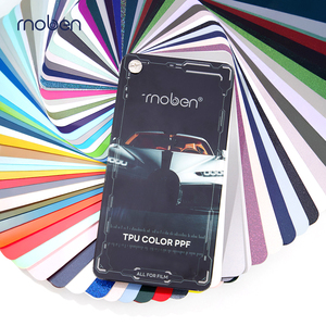 Moben Colored TPU PPF 1.52*3m/Roll High Gloss <span class=keywords><strong>Combat</strong></span> Green Nano Coated <span class=keywords><strong>Film</strong></span> de protection anti-rayures facile à installer pour carrosserie de voiture PPF - Product Image 5