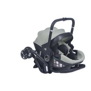 Système de voyage luxueux combiné, siège <span class=keywords><strong>auto</strong></span>, poussette, cadre en aluminium, pliage facile, poussette paysage, porte-bébé pour nourrissons et enfants - Product Image 6