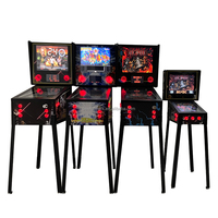 Machine de flipper chinoise à pièces, jeu de flipper virtuel 3D, machine de jeu d'arcade, machine de divertissement
