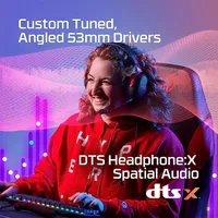 Audífonos para Juegos HyperX Cloud 3 con Cable, Metálicos, con Micrófono con Sonido DTS, Software HyperX, USB para PC/PS/Xbox/Switch