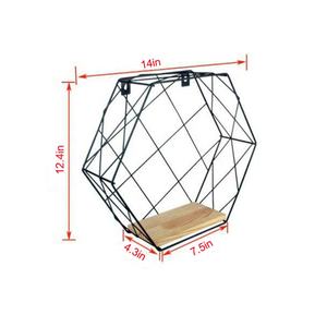 <span class=keywords><strong>ชั้น</strong></span><span class=keywords><strong>วาง</strong></span>ของแบบติดผนังสไตล์นอร์ดิก,<span class=keywords><strong>ชั้น</strong></span>ติดผนังชั้นวางของติดผนังทำจากไม้ศิลปะพร้อมที่วางของไม้แนววินเทจ - Product Image 3