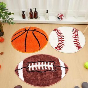 3 Pcs Tapis de sport <span class=keywords><strong>Football</strong></span> Tapis de sport antidérapant Tapis décoratif Tapis d'intérieur pour <span class=keywords><strong>chambre</strong></span> à coucher Salon Décoration - Product Image 2