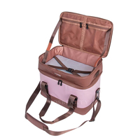 Sac de rangement KONCAI personnalisé pour outils de salon, accessoires de coiffure, maquillage, coiffeurs, salon de coiffure, esthétique, barbier, pour coiffeur