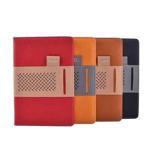 A5 PU Leather Planner Notebook with Card Slot & Magnetic Closure, Business Journal for Office - Product Image 2