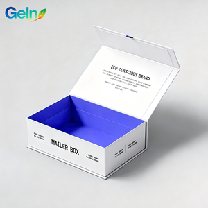 Caja de Correo Ecológica con Cierre Magnético en Forma de Libro |   Empaque de Cartón Reciclable para Regalos y Cosméticos de Lujo - Product Image 2