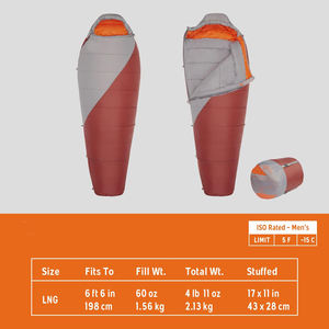 Remplissage <span class=keywords><strong>de</strong></span> fibre synthétique personnalisé <span class=keywords><strong>0</strong></span> <span class=keywords><strong>degrés</strong></span> <span class=keywords><strong>à</strong></span> 20 <span class=keywords><strong>degrés</strong></span> <span class=keywords><strong>sac</strong></span> <span class=keywords><strong>à</strong></span> dos <span class=keywords><strong>sac</strong></span> <span class=keywords><strong>de</strong></span> <span class=keywords><strong>couchage</strong></span> OEM/ODM échantillon <span class=keywords><strong>de</strong></span> support d'usine - Product Image 4