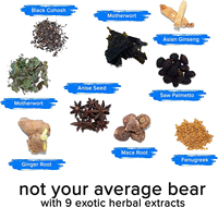 Gummies OEM pour l'augmentation des fesses et des seins, effet BBL