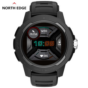 NORTH EDGE Relógio de esporte inteligente masculino Freqüência cardíaca Pressão Arterial Monitor de oxigênio no sangue Full Touch Screen Wome Watch para Android IOS - Product Image 2