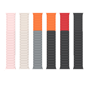 2024 Smartwatch femmes hommes Sport <span class=keywords><strong>Bracelet</strong></span> <span class=keywords><strong>Bracelet</strong></span> en silicone <span class=keywords><strong>Bracelet</strong></span> magnétique en Silicone <span class=keywords><strong>Bracelet</strong></span> de montre pour <span class=keywords><strong>Apple</strong></span> <span class=keywords><strong>Watch</strong></span> série 9 <span class=keywords><strong>8</strong></span> - Product Image 4