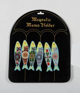 Aimant de réfrigérateur en céramique moderne en forme de poisson, souvenir, autocollant magnétique, cadeau décoratif de remise de diplôme - Product Image 2